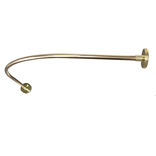 Ljha Shower Curtain Rod Stainless Steel Free Drilling Bathroom