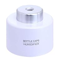 RocDai Portable Mini Bottle Cap Air Humidifier with USB Cable for Office Travel Home Room Bedroom Desk Car
