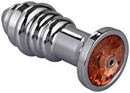 U74UR Thread Metal vibrate An-al Pl-ug Trainer and Anus Massager for Male Female -E