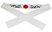 Sunrise Kitchen Supply Japanese Sushi Chef Hachimaki Karate Headband 2 Piece (Black/White Dragon)
