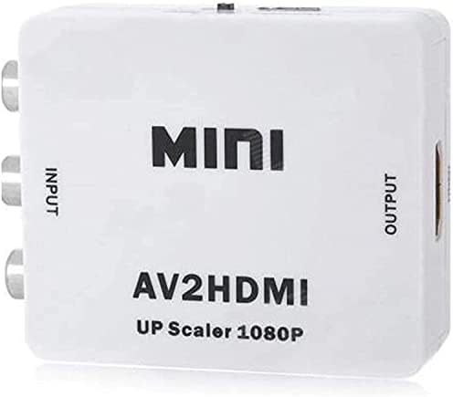 eWINNER HD Video CVBS to HDMI Converter mini AV to HDMI 1080P