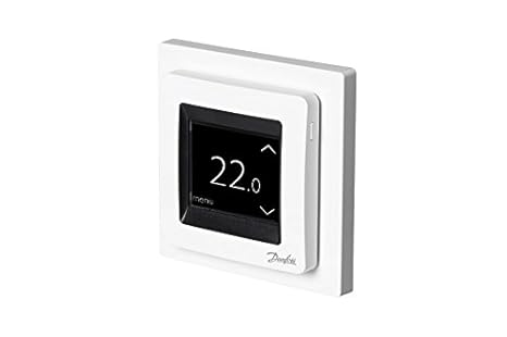 Danfoss 088L0122 ECtemp Touch, Digitaler Thermostat für Elektro-Fußbodenheizung mit Touchscreen-Bedienung