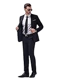 Men's Slim Fit Notch Lapel Suit for Party/ Business