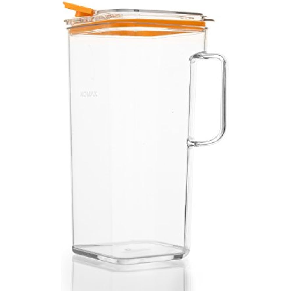 Tritan Iced Tea Pitchers Plastic With Lid 60oz (1.8quart) Water