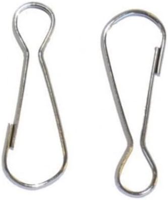 boho 4 Large spring clip snap hooks,fire guard fastening.Heavy duty.50mm,steel.