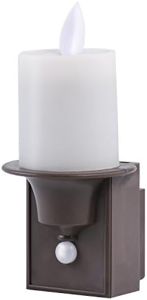 Motion Sensor Candle Light With Cordless Battery-Powered LED Night Light, Stick-anywhere Indoors, Safe for Kids, Great for Hallway, Stairs, Bathroom, Bedroom, Kitchen, etc(1-Pack)