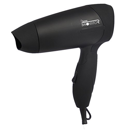 Click Here to See More Images INNOVATOR Ionic Travel Hair Dryer 1000W Color Black