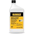 DEWALT Biodegradable Chainsaw Oil – High Performance, Non Toxic Professional Lubricant – Green, Eco-Friendly, Ultraclean, All Season Bar & Chain Lube, 32 oz