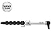 Hot Tools Professional Nano Ceramic Bubble Curling Wand for Beachy Waves, 1 1/4 Inches