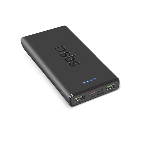 SBS PowerBank 10K Fast, 10.000 mAh Power Delivery, 22,5 W... en promo sur Amazon