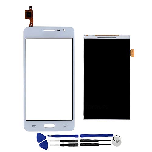 OYOG Replacement for Samsung Galaxy Grand Prime VE SM-G531 SM-G531F G531 Touch Screen Digitizer + LCD Display (White)