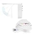 Motion Sensor LED Night Light - Voion Waterproof Motion Sensor Toilet Light with UV-C Light Kills 99.9% of Germs and Viruses - 8 Colors Changing Waterproof Design Last Longer