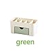 LINKIOM Makeup Organizer Cosmetic Storage, Saving Space Desktop Comestics Makeup Storage for Brushes Palettes Lipsticks (221010.3 cm/8.663.944.06 inch, Green)
