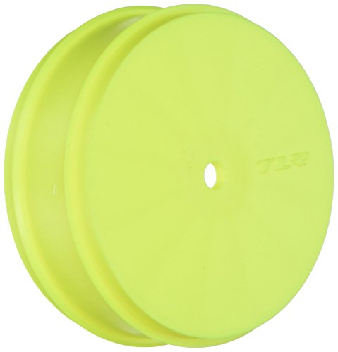 Team Losi 61mm Front Wheel 12mm Hex Yellow (2): 22 3.0