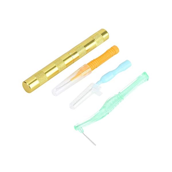 4 Stück Airbrush, Nylon Flaschenrohrreiniger Set Edelstahlhalter Airbrush Reinigung für Flaschengläser Strohreinigung – Bild 5