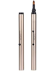 Retractable Automatic Lid Professional Lip Brush 1pc (Champagne Gold)