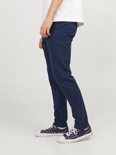 Herren Jpstmarco Jjbowie Noos Hose, Marine, 38W / 32L