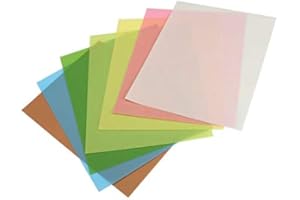 RETYLY 7Pcs/Set Lapping Film Sheets Assortment for Polishing Sandpaper 1500/2000/4000/6000/8000/10000/12000 Grits