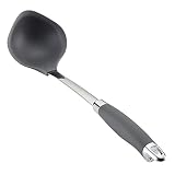 Anolon 46287 SureGrip Tools and Gadgets Ladle, 13-1/4", Gray