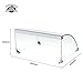 Superior Popcorn Company 82-P988 Superior Popcorn Cover Sneeze Guard for 11 Roller Commercial Hot Dog Machine Only