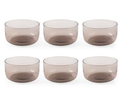 H&H Set 6 Ciotoline Nova Rosa Cl74