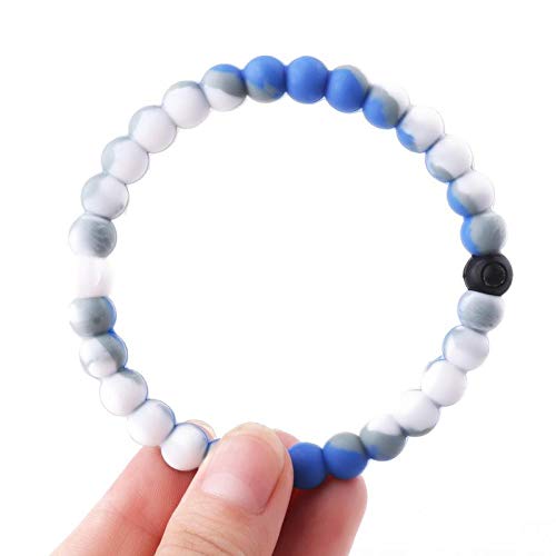 2 Pcs Bracelets Silicone Charm Bracelets Lovers Bangle for Men Women