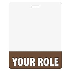 Custom Brown Badge Buddy