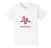 Kids musical.ly wave classic T-Shirt (Fitted Cut) 10 White