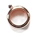 Wrist Flask Booze Bangle | Women's Bracelet Shot Flask for Liquor | AAA Grade Stainless Steel - Rose Gold No Rust | Secret Spill Proof Jumbo Wine Alcohol Bracelet for Festival / Party 4 Ounce by Nova