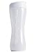 O2COOL Trimr Duo Classic Water & Shaker Bottle, White, 24 oz
