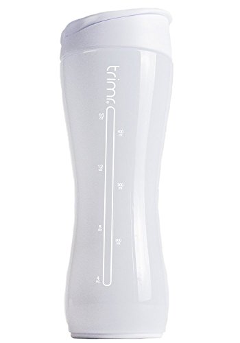 Trimr Shaker Bottle - Shaker Cup 24 oz (White)