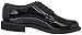 Bates Men's High Gloss Oxford, Black, 10 D US
