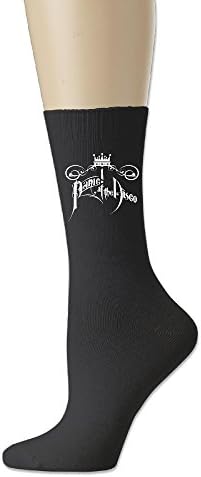 Black Panic At The Disco Cool Comfort Crew Cotton Socks For Adult Size One Size