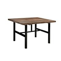 Sonoma Reclaimed Wood and Metal Dining Table, Natural