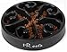 Freefa Slow Feeder Bloat Stop Food Maze Interactive Puzzle Non Skid, Come with Free Travel Bowl (Black, for Medium Dog and Puppy)