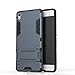 Cocomii Iron Man Armor Sony Xperia XA Case, Slim Thin Matte Vertical & Horizontal Kickstand Reinforced Drop Protection Fashion Phone Case Bumper Cover Compatible with Sony Xperia XA (Black)