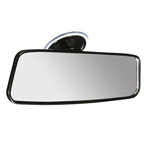 Miaomiaogo Universal 200mm Car Truck Wide Flat Interior Rear View Mirror Vehicle Suction Stick Rearview Mirror