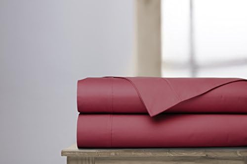Grayson Home Luxury Bed Sheets Set - 600 Thread 100% Cotton Egyptian Like Quality - Full, Garnet