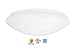 ASD 10-Inch LED Flush Mount Ceiling Light Fixture 13W Dimmable 4000K (Bright White) 900LM UL Listed Energy Star Rated