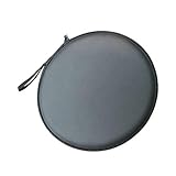 Replacement Zipper Carrying Case Round & Hard Box Portable Bag Compatible Bose Quietcontrol 30 QC30 in-Ear Wireless Headphones (Black)