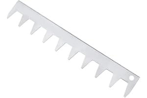 CYTGOUPER 9 Frame Spacer for Bee Hive, Stainless Steel Hive Frame Spacers, Beekeeping Supplies Silver Metal Beekeeping Spacers for Fixing and Supporting Beehive Frames (14.57 * 2.36 in)