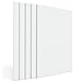 ARTEZA Stretched Canvas, 24 x 36 Inches, Pack of 5, Blank White Large Canvas for Painting for Acrylic, Oil and Gouache Paints