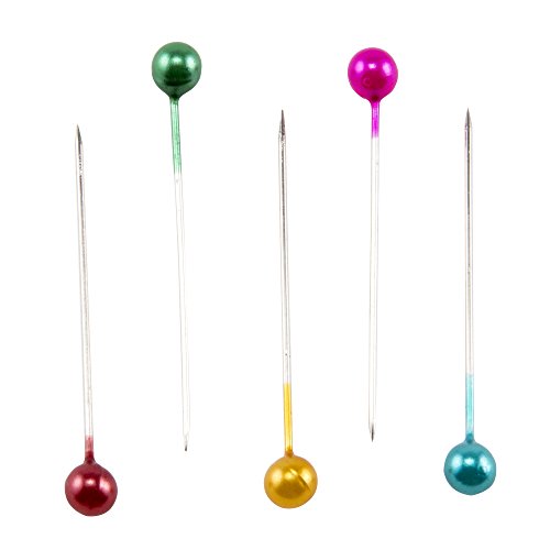 SINGER 00358 Pearlized Head Straight Pins, Size 20, 90-Count - Thumbnail 3