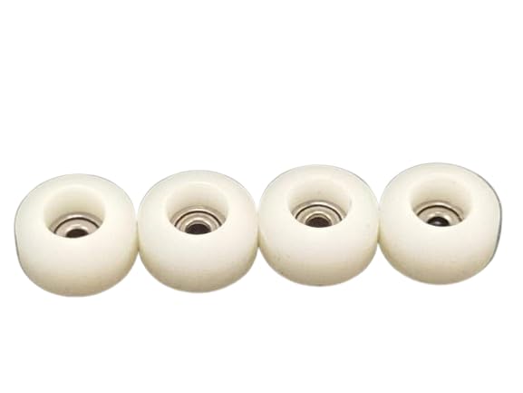 LEEFAI Pro Fingerboard Wheels Urethane 75D -Mini Finger Skate Board Bearing Wheel -7.8 * 5mm…
