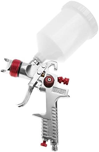 SYH01 .4mm Nozzle 600ml Gravity Type Pneumatic Spray Gun Kit Power Tools for Car