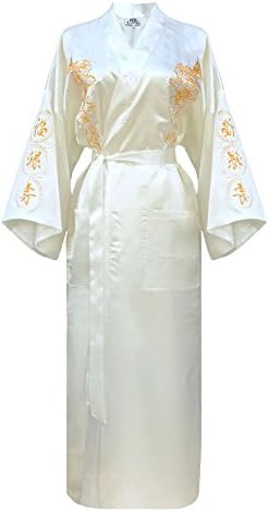 Japanese Kimono Chinese Robe Sleepwear Dressing Gown for Women