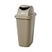 Rubbermaid Commercial Untouchable Top and Large Soft Trash Can Combo Pack, 10.31 Gallon, Beige