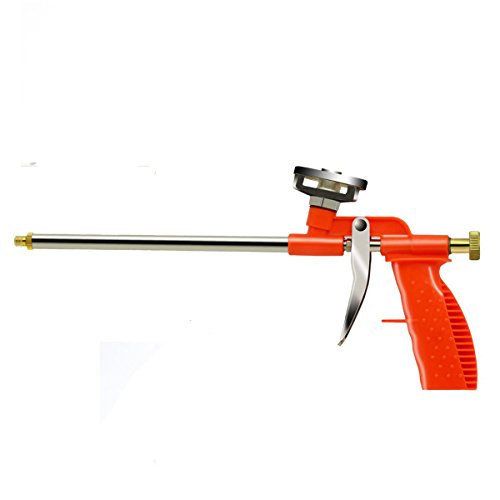Delling Foam Gun, Professional Metal Body Caulk Gun, Adjustable Flow