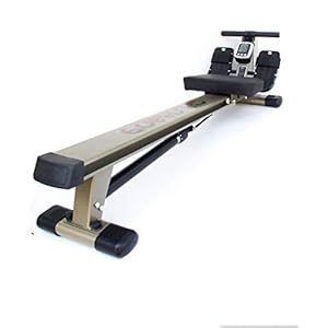 Rowing Machine For Home Use Foldable, Rowing Bench Indoor Rower Workout Machine, 12 Resistance Adjustment, Hd Data Display, Double Track, Maximum Load 150kg, Fitness Equipment