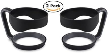 2X Handle for Ozark Trail, YETI, RTIC, SIC, Orca &amp; most Other 30oz Tumblers, Anti-Slip Perfect Cup holder Size (HANDLE ONLY) (Pack of 2)
